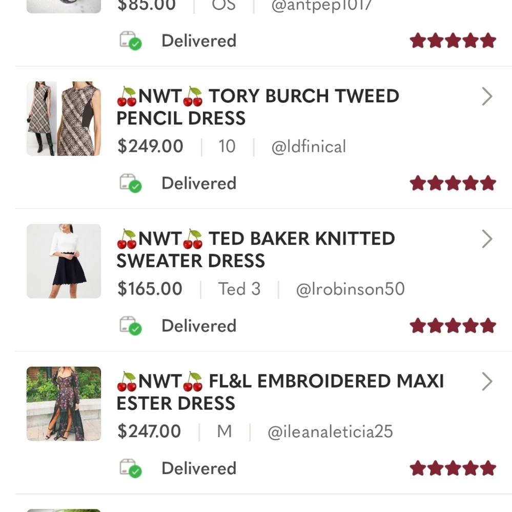 🍒NWT🍒 TED BAKER KNITTED SWEATER DRESS - Picture 13 of 13